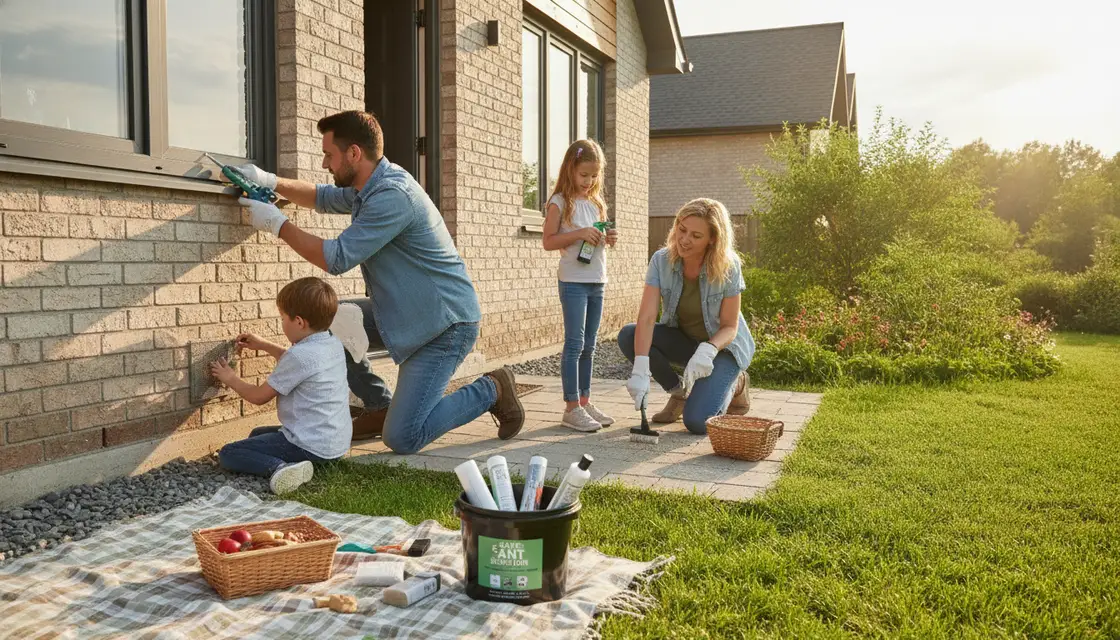 The Ultimate Guide to Sealing Your Home Against Ants: A Parent’s Weekend Strategy visual summary
