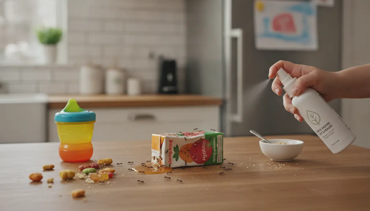 Why Ants Love Your Toddler's Juice Box (and How to Stop Them) visual summary